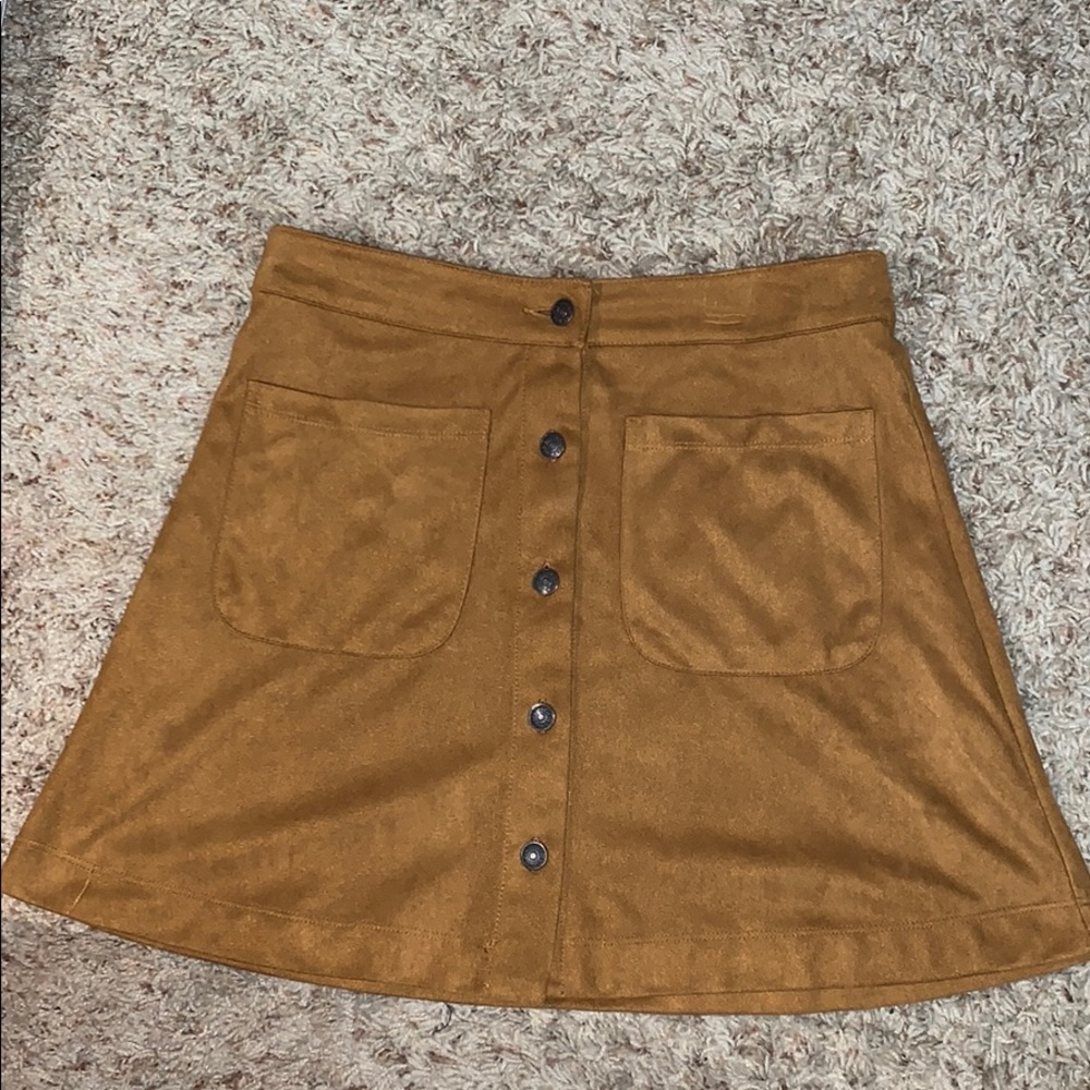 Brown skirt